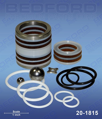 Bedford 20-1815 is Airlessco 187-040 Pump Kit aftermarket replacement